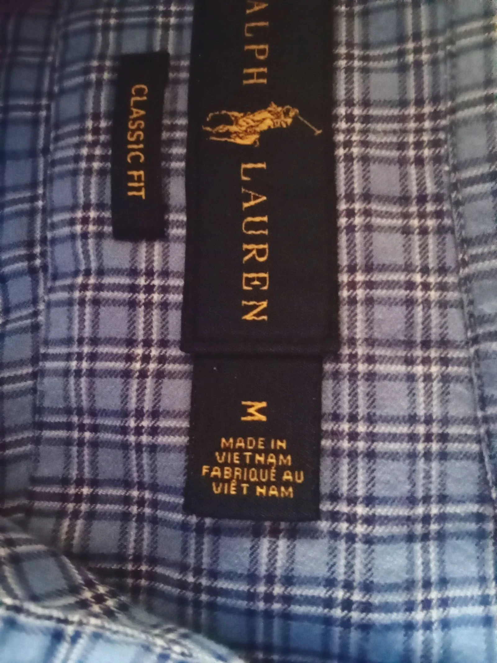 Geruite herenoverhemd maat M Ralph Lauren perfecte staat origineel vintage – photo 10